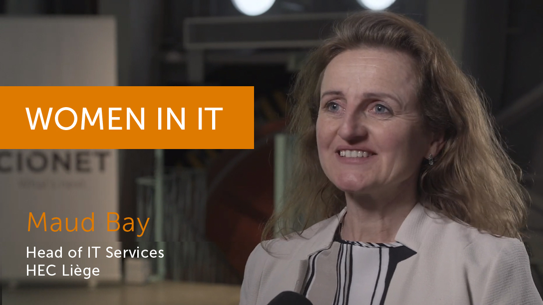CIONET Belgium - Maud Bay - Women in IT